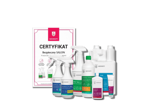 MEDISEPT PAKIET Bezpieczny Salon Beauty | zestaw 7 produktów do dezynfekcji