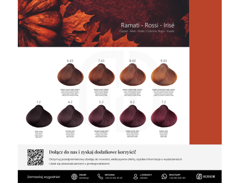 FAIPA ROMA SICURA PROFESSIONAL AKCESORIA Creme Color karta kolorów - 9