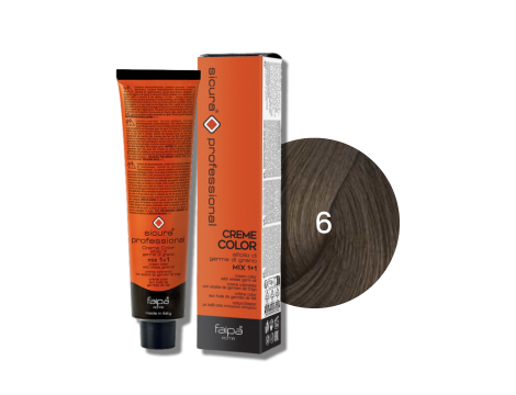 FAIPA ROMA SICURA PROFESSIONAL Creme Color farba do włosów 120 ml | 6