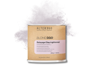 ALTER EGO BLONDEGO Balayage Clay Lightener różowy bezpyłowy proszek 450 g - image 2