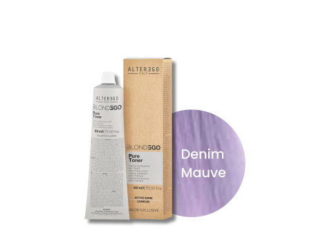 ALTER EGO BLONDEGO Pastel Toner pastelowy bez amoniaku 60 ml | Denim Mauve
