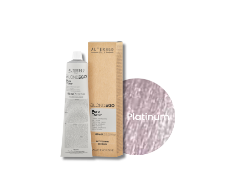 ALTER EGO BLONDEGO Pure Toner kremowy bez amoniaku 60 ml | Platinum