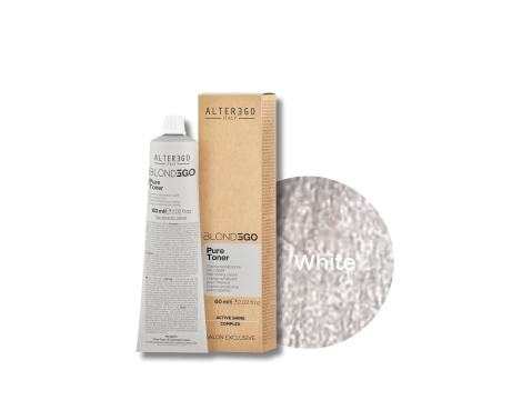 ALTER EGO BLONDEGO Pure Toner kremowy bez amoniaku 60 ml | White