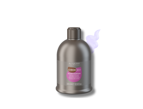 ALTER EGO CHROMEGO Silver Maintain szampon przeciw żółtym tonom 300 ml - 2