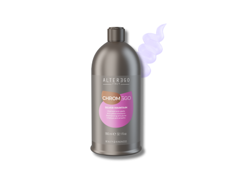 ALTER EGO CHROMEGO Silver Maintain szampon przeciw żółtym tonom 950 ml - 2