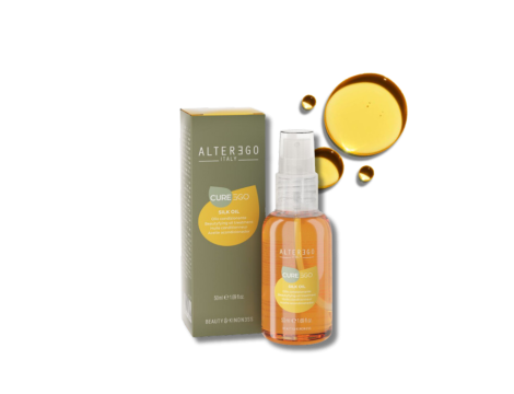 ALTER EGO CUREEGO Silk Oil olejek nadający efekt jedwabistych włosów 50 ml - 2