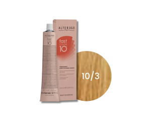 ALTER EGO FAST COLOR 10 MINUT trwała farba krem koloryzujacy 100 ml | 10/3