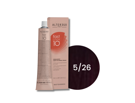 ALTER EGO FAST COLOR 10 MINUT trwała farba krem koloryzujacy 100 ml | 5/26
