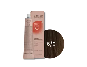 ALTER EGO FAST COLOR 10 MINUT trwała farba krem koloryzujacy 100 ml | 6/0