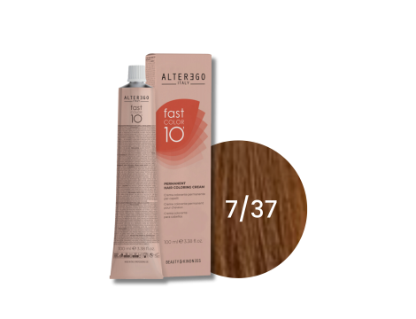 ALTER EGO FAST COLOR 10 MINUT trwała farba krem koloryzujacy 100 ml | 7/37