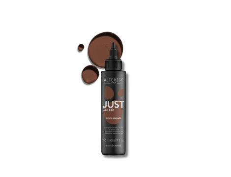 ALTER EGO JUST COLOR żelowy pigment do koloryzacji 150 ml | Spicy Brown N - 2