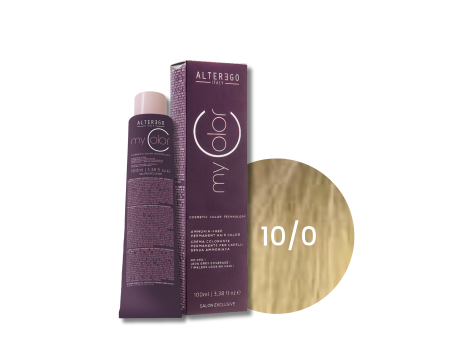 ALTER EGO MY COLOR trwała farba do włosów bez amoniaku 100 ml | 10/0