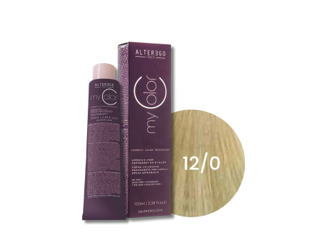 ALTER EGO MY COLOR trwała farba do włosów bez amoniaku 100 ml | 12/0