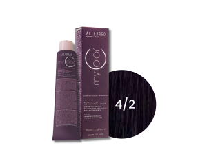 ALTER EGO MY COLOR trwała farba do włosów bez amoniaku 100 ml | 4/2