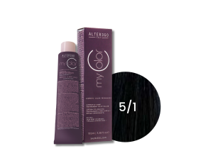 ALTER EGO MY COLOR trwała farba do włosów bez amoniaku 100 ml | 5/1