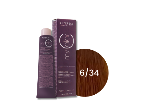 ALTER EGO MY COLOR trwała farba do włosów bez amoniaku 100 ml | 6/34