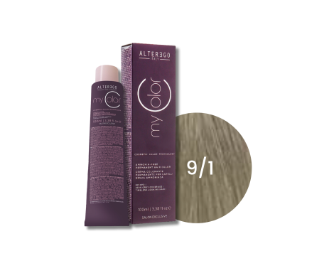ALTER EGO MY COLOR trwała farba do włosów bez amoniaku 100 ml | 9/1