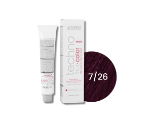 ALTER EGO TECHNOFRUIT trwała farba do włosów z keratyną 100 ml | 7/26