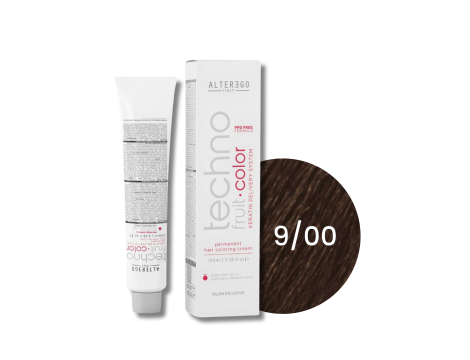 ALTER EGO TECHNOFRUIT trwała farba do włosów z keratyną 100 ml | 9/00