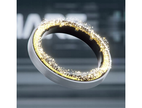 COSHARE HD10E Essence Ring pierścień z odżywką Skwalanem | Czarny - 5