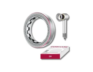 COSHARE HD10E Essence Ring pierścień z odżywką Skwalanem | Srebrny - image 2
