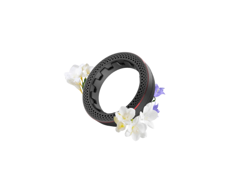 COSHARE HD10E Essence Ring pierścień z odżywką Skwalanem | Srebrny - 4