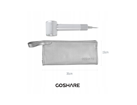 COSHARE HD10E pokrowiec torba etui na suszarkę i akcesoria 15x35 | Szary - 4
