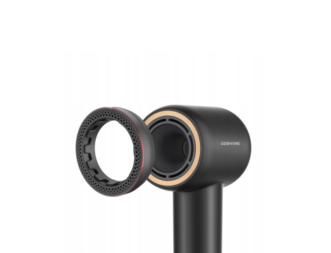 COSHARE HD10E SuperFlow1 PRO suszarka do włosów 1600W + ION | Czarna - 4