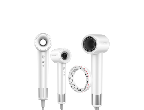 COSHARE HD10E SuperFlow1 suszarka do włosów 1600W + ION | Biała - 2