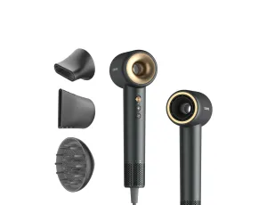 COSHARE HD10EP PROFESSIONAL Profesjonalna suszarka do włosów 1800W | Czarna - image 2