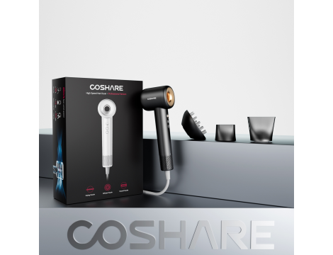 COSHARE HD10EP PROFESSIONAL Profesjonalna suszarka do włosów 1800W | Czarna - 4