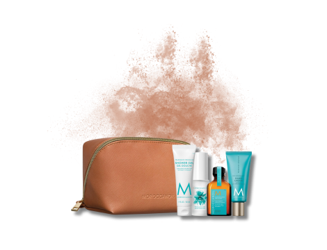 MOROCCANOIL Body zestaw podróżny w beżowej kosmetyczce | Pielęgnacja ciała - 2