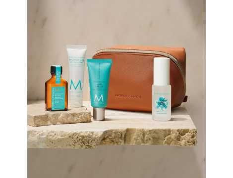 MOROCCANOIL Body zestaw podróżny w beżowej kosmetyczce | Pielęgnacja ciała - 3