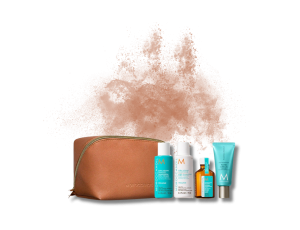 MOROCCANOIL Volume zestaw podróżny w beżowej kosmetyczce | Objętość - image 2