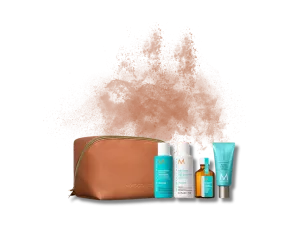 MOROCCANOIL Volume zestaw podróżny w beżowej kosmetyczce | Objętość - image 2