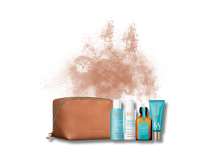 MOROCCANOIL Repair zestaw podróżny w beżowej kosmetyczce | Odbudowa - image 2