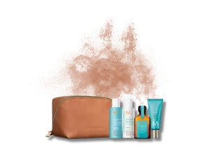 MOROCCANOIL Repair zestaw podróżny w beżowej kosmetyczce | Odbudowa - image 2