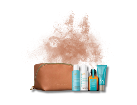 MOROCCANOIL Repair zestaw podróżny w beżowej kosmetyczce | Odbudowa - 2