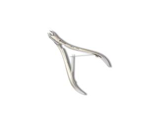 PROGLINE cążki do skórek stal chirurgiczna satynowe 10cm ostrze 4mm | CN112