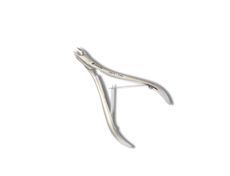 PROGLINE cążki do skórek stal chirurgiczna satynowe 10cm ostrze 4mm | CN112