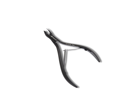 PROGLINE cążki do skórek tytanowe czarne mat 10cm ostrze 5mm | CN116.STK
