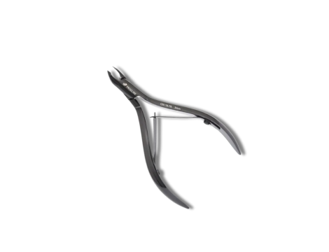 PROGLINE cążki do skórek tytanowe czarne poler 10cm ostrze 3mm | CN116.TK