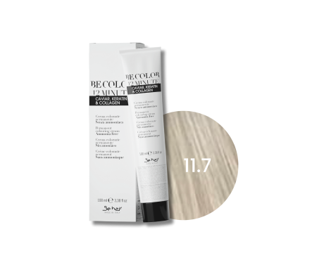 BE HAIR BE COLOR 12 MINUTE farba do włosów bez amoniaku 100 ml | 11.7
