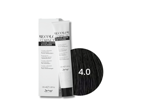 BE HAIR BE COLOR 12 MINUTE farba do włosów bez amoniaku 100 ml | 4.0