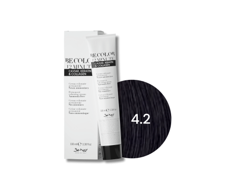 BE HAIR BE COLOR 12 MINUTE farba do włosów bez amoniaku 100 ml | 4.2