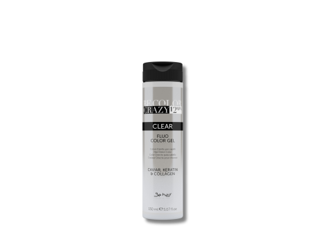 BE HAIR BE COLOR CRAZY bezpośrednia żelowa farba toner 150 ml | Clear