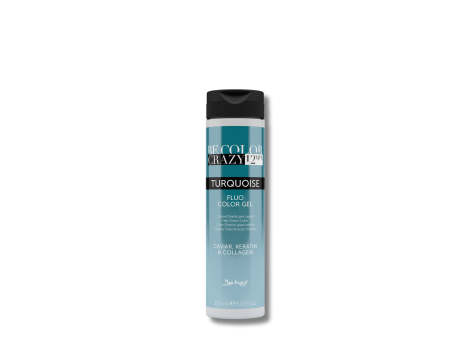 BE HAIR BE COLOR CRAZY bezpośrednia żelowa farba toner 150 ml | Turquoise