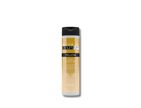 BE HAIR BE COLOR CRAZY bezpośrednia żelowa farba toner 150 ml | Yellow