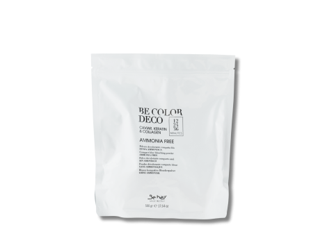 BE HAIR BE COLOR Deco 12-24-36 min niebieski rozjaśniacz bez amoniaku 500 g