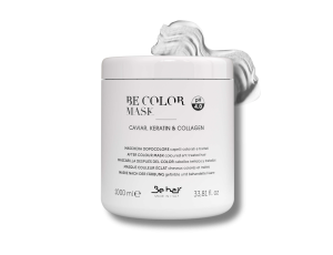 BE HAIR BE COLOR Mask maska nawilżająca do włosów farbowanych 1000 ml - image 2